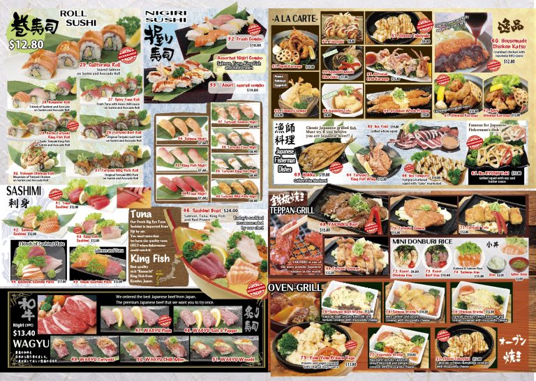 KAZU Restaurant New Menu Daruma Group